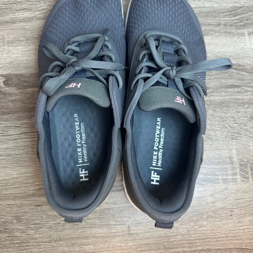 Hike Footwear Stride Barefoot Sneakers Gray Pink Womens 11/11.5 Mens 9/9.5 - Picture 7 of 9